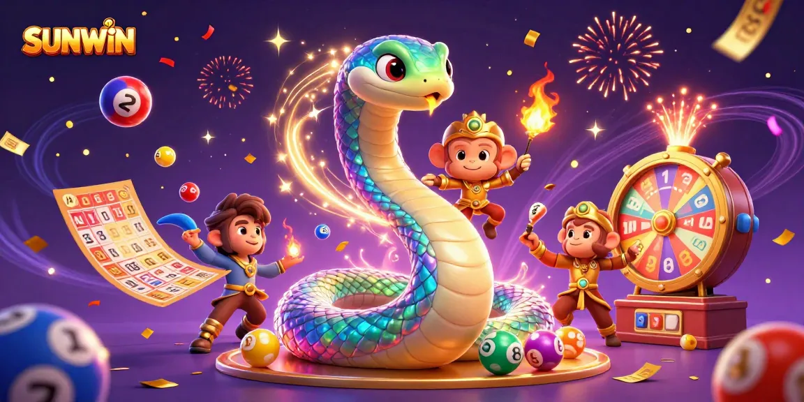 SUNWIN offers dynamic lottery and casino experiences with vibrant graphics and engaging characters.
